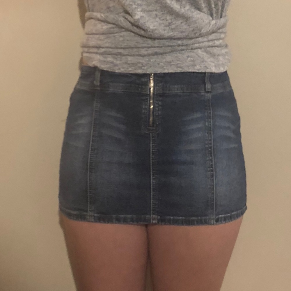 Vintage Z Cavaricci denim mini